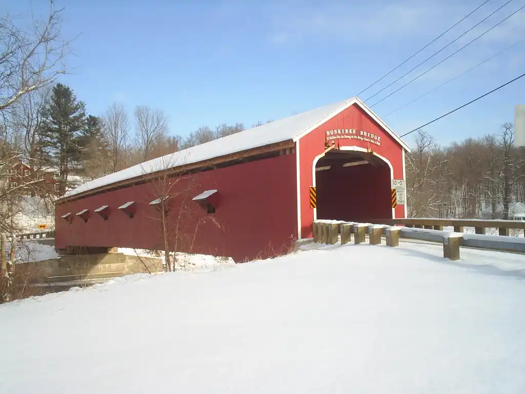 View of Hoosick, New York