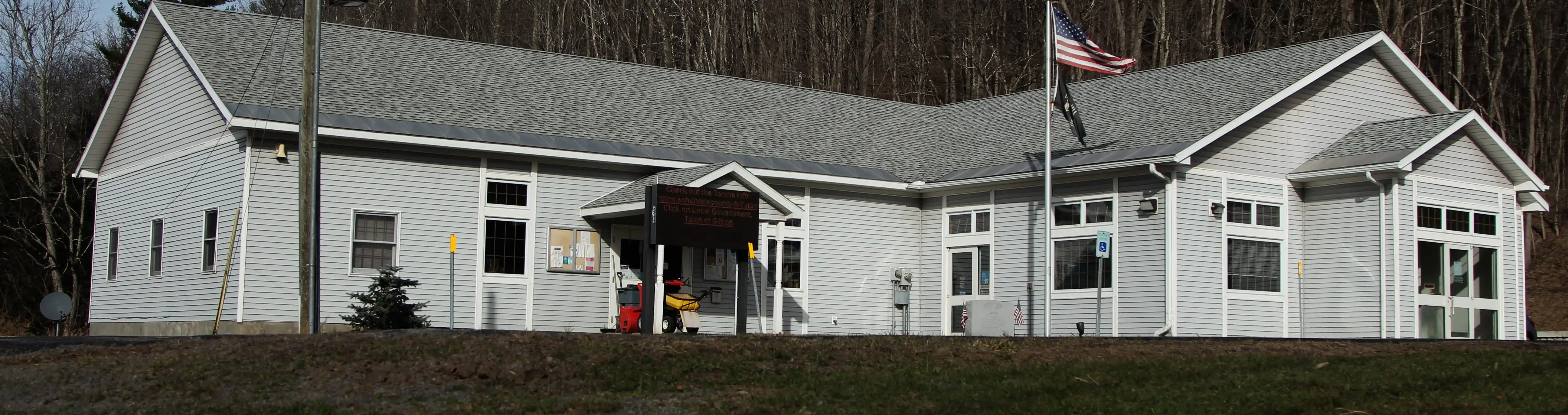 View of Gilboa, New York