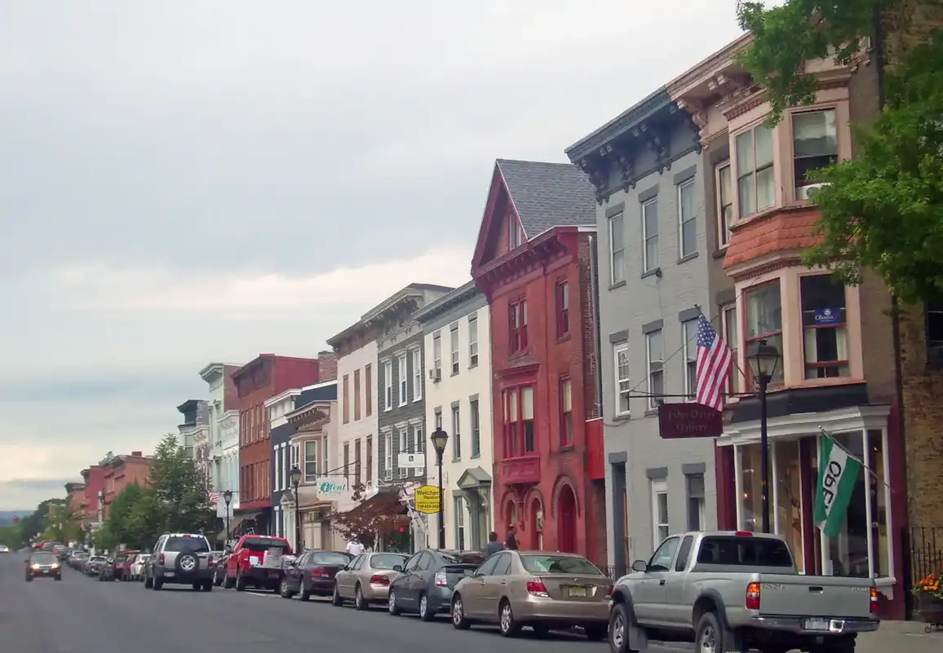 View of Hudson, New York