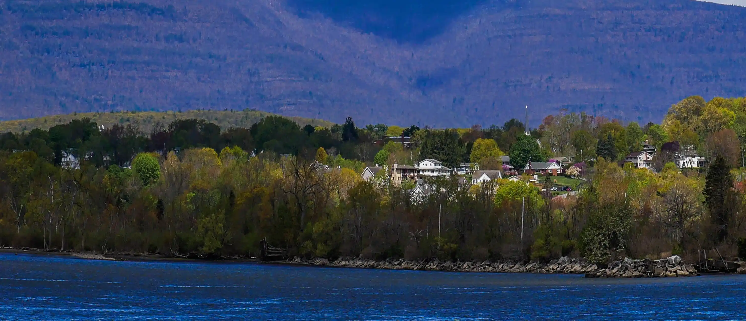 View of Saugerties, New York