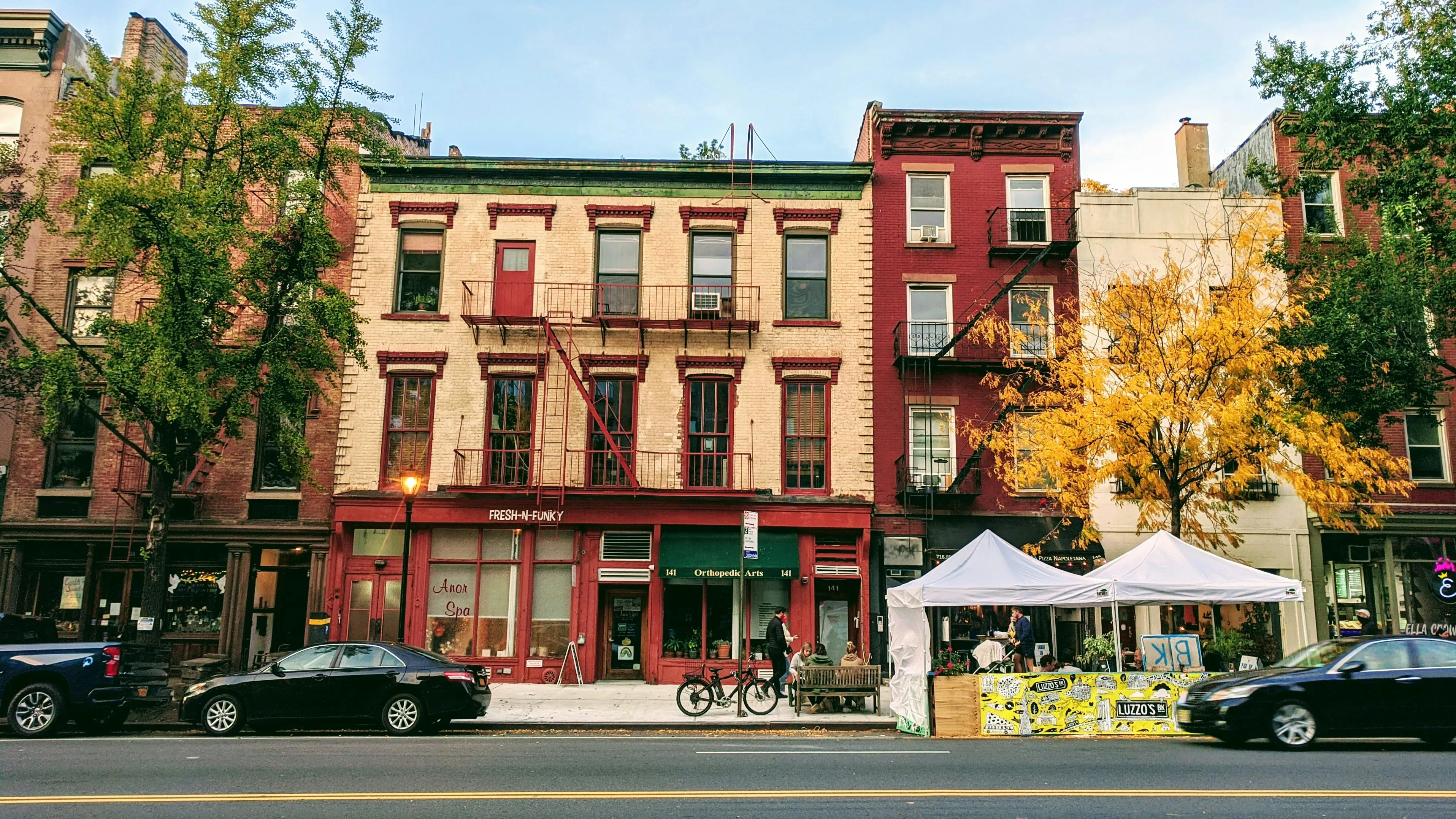 View of Cobble Hill, New York