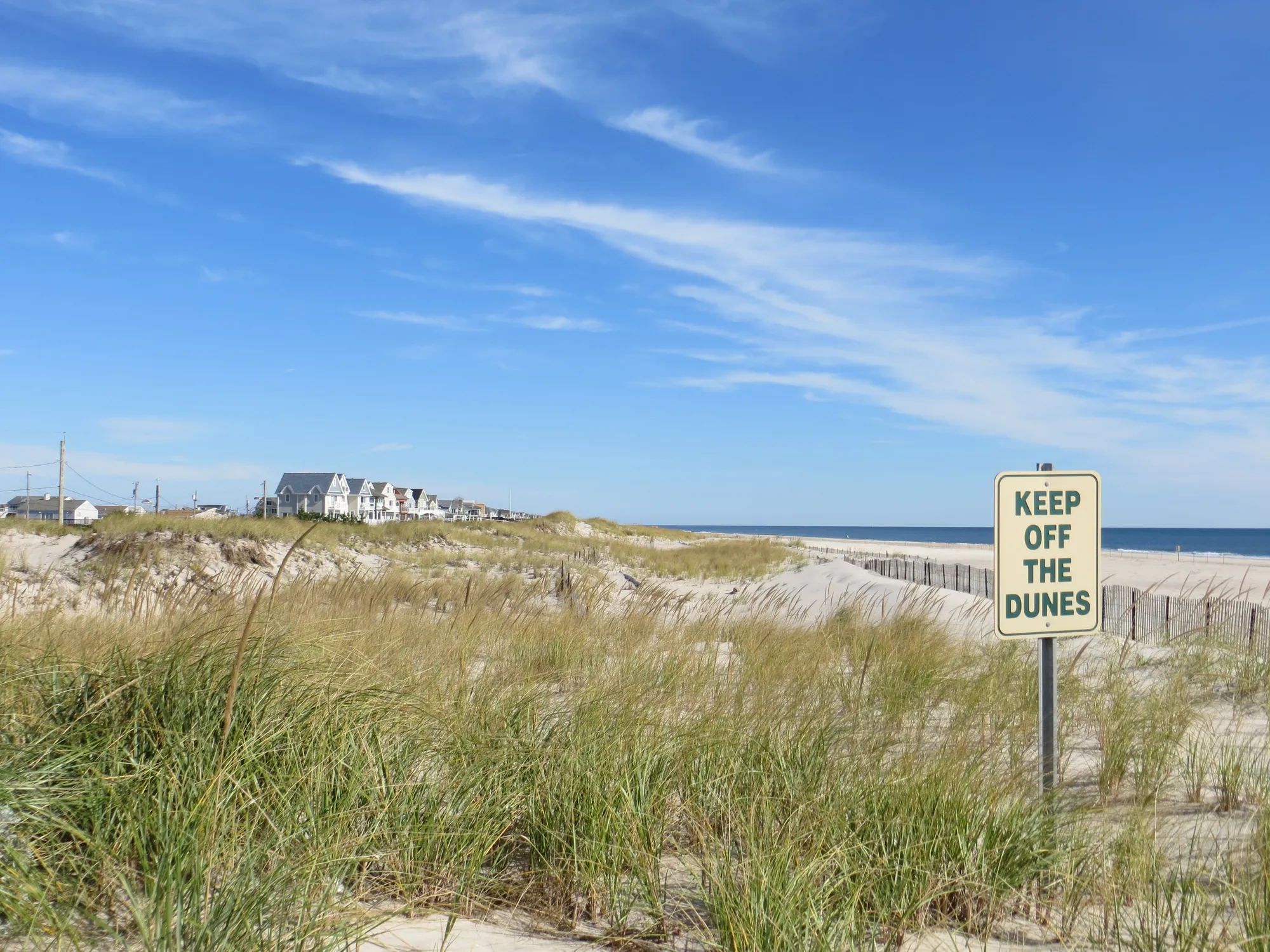 View of West Hampton Dunes, New York