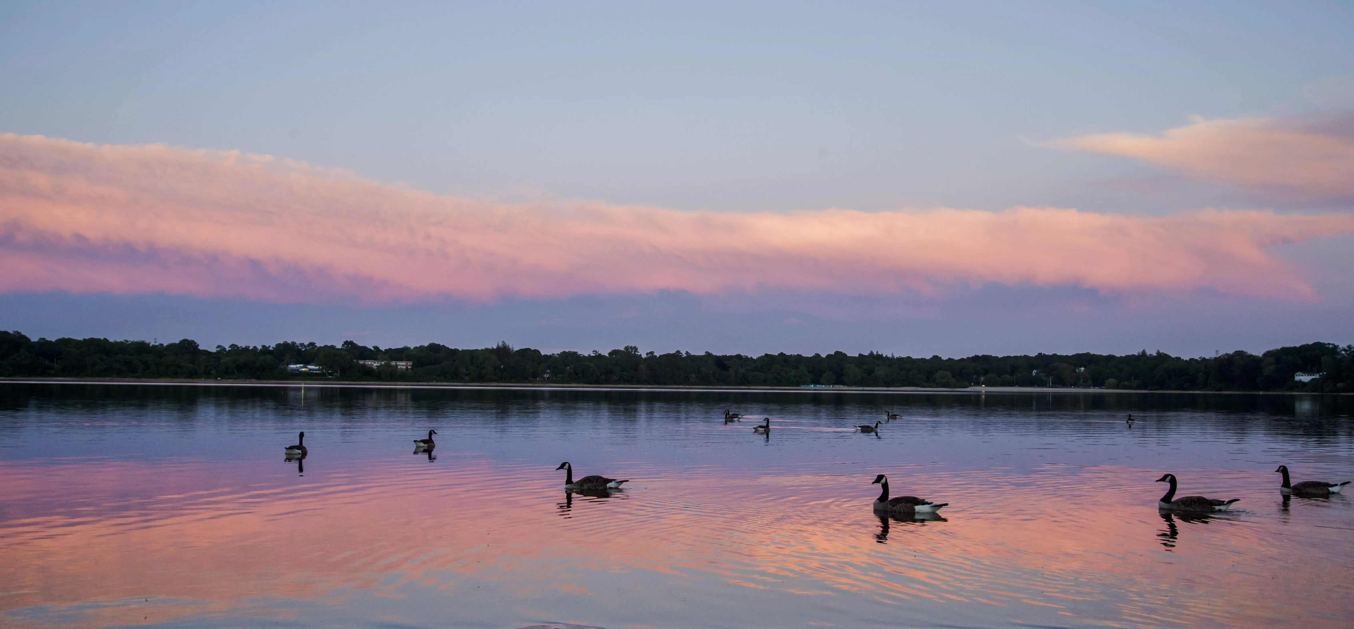 View of Lake Ronkonkoma, New York