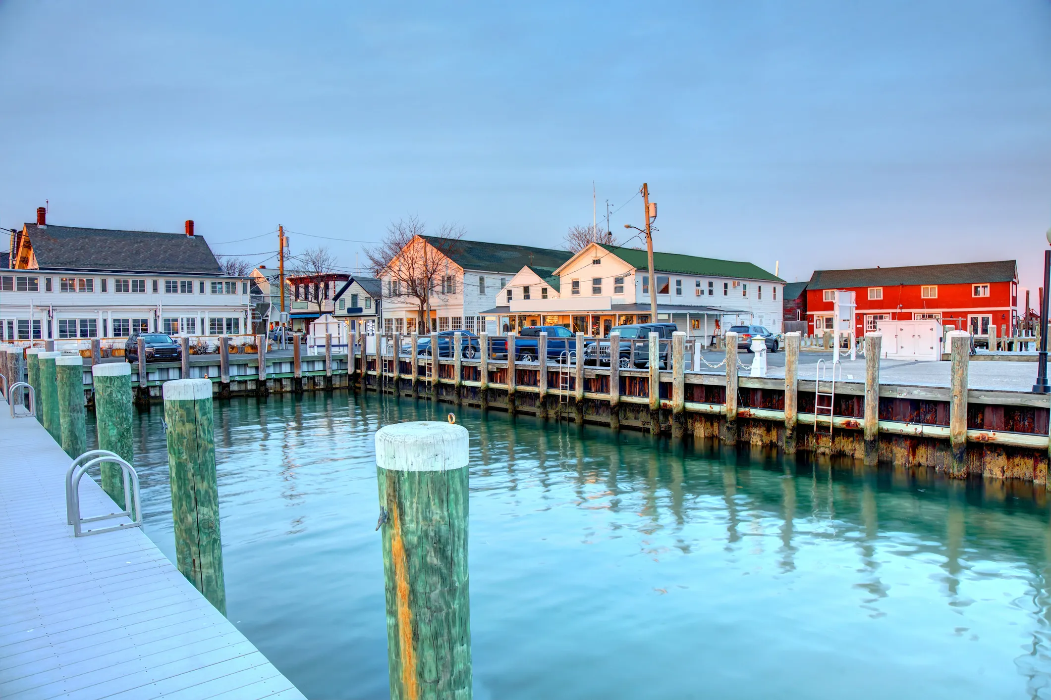 View of Greenport, New York