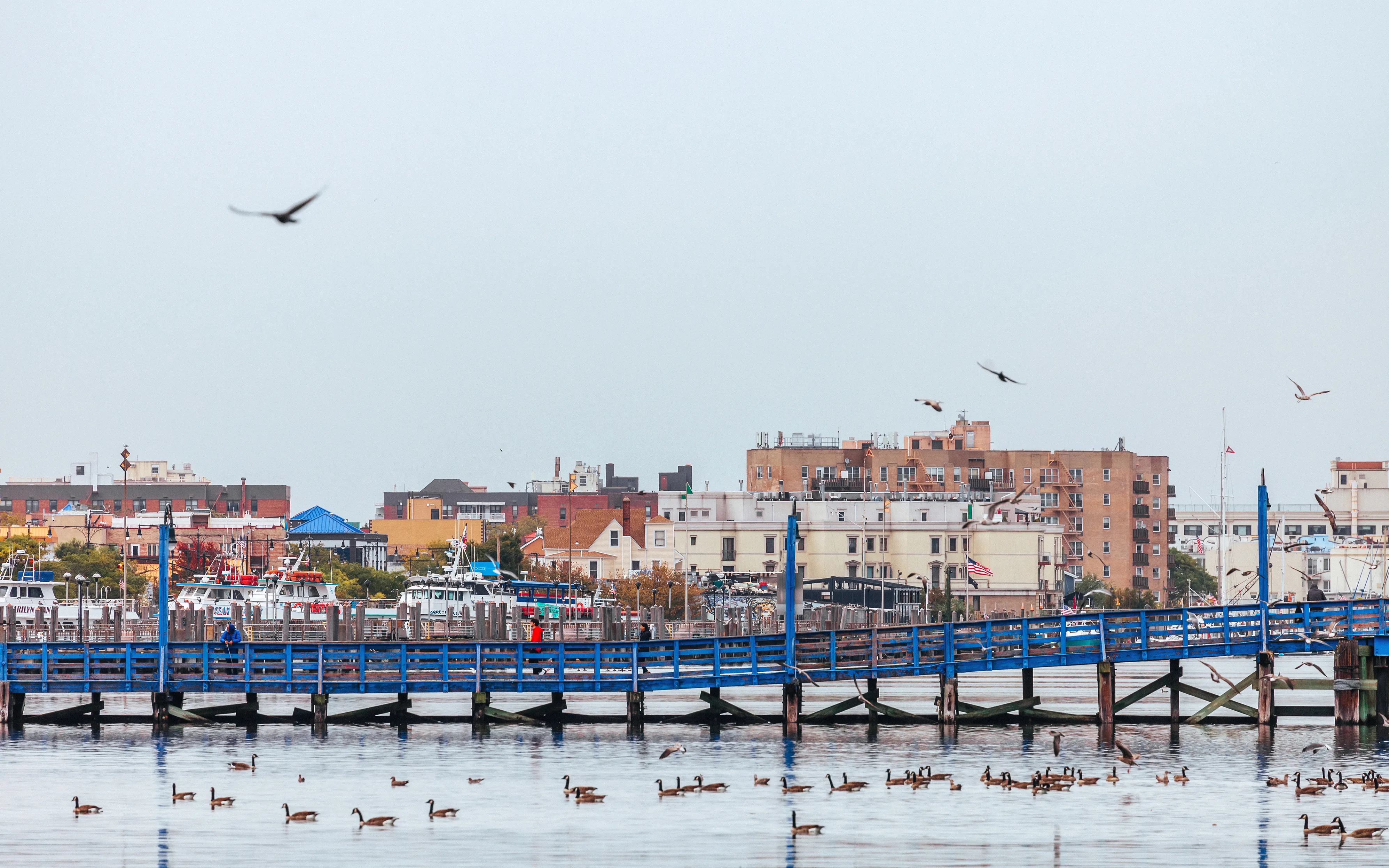 View of Sheepshead Bay, New York
