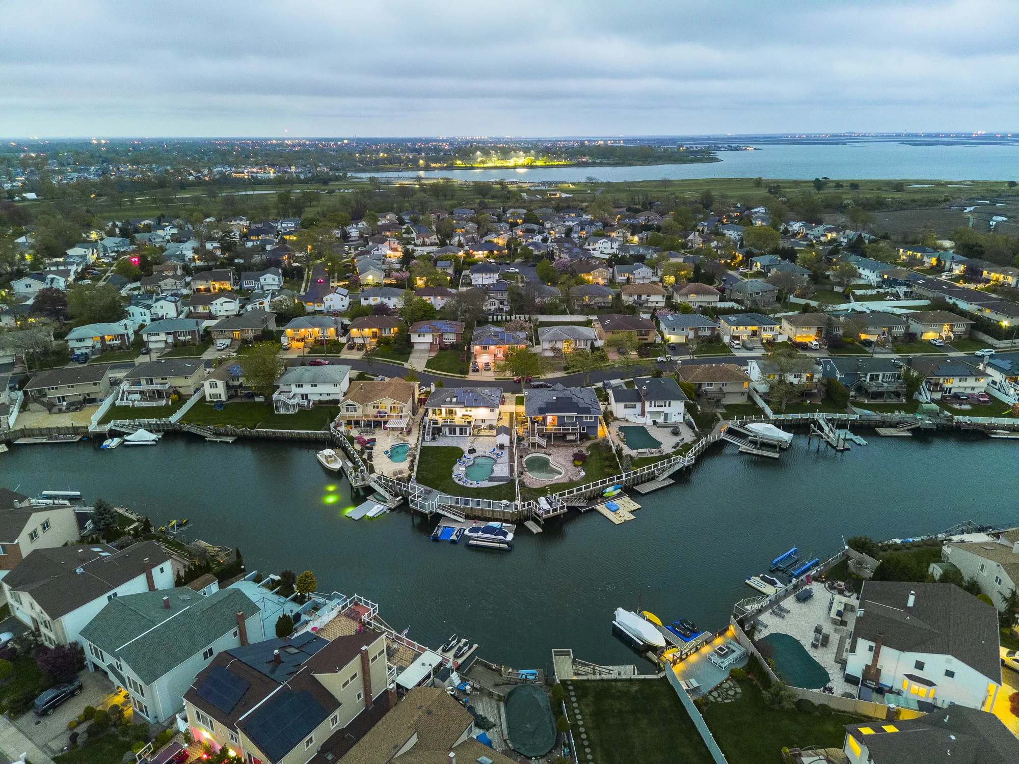 View of Oceanside, New York