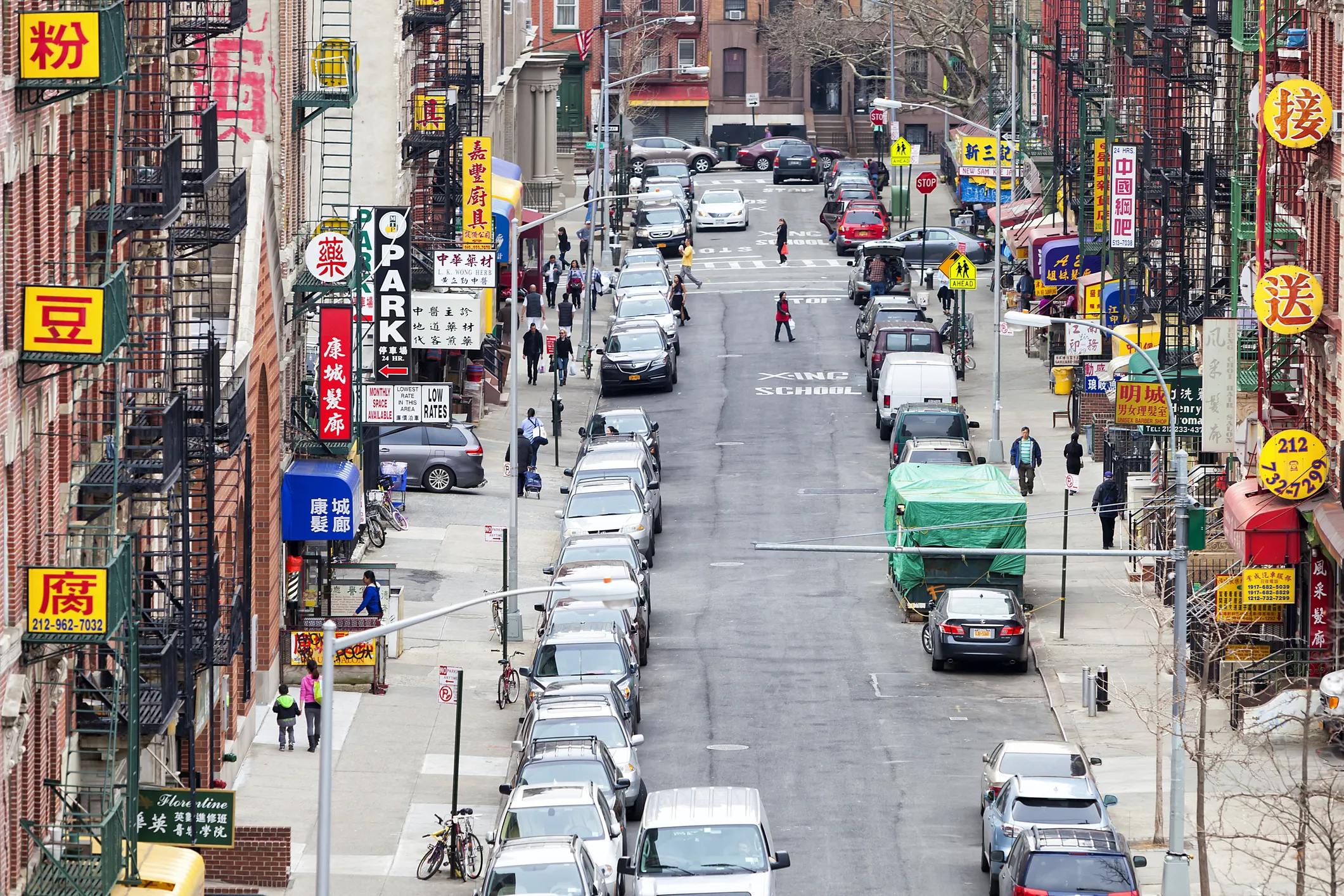 View of Chinatown, New York