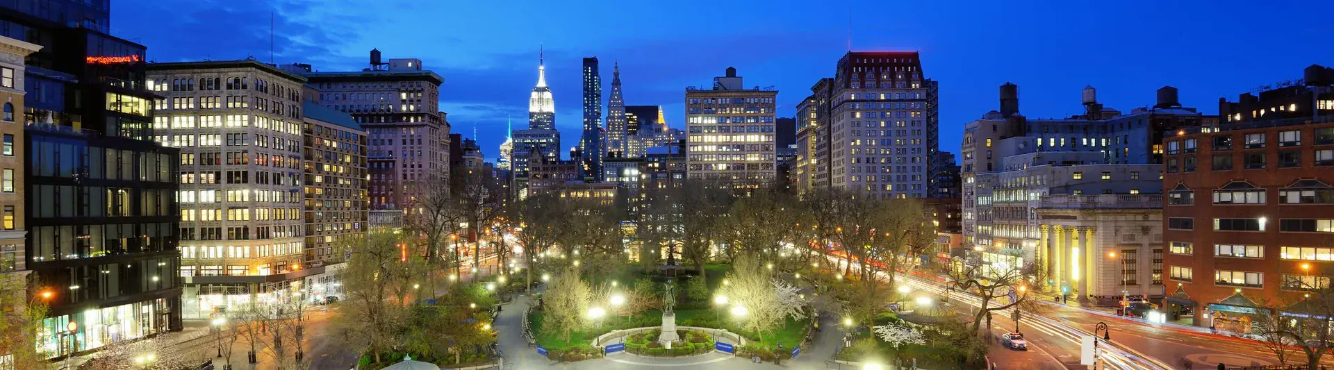 View of Union Square, New York