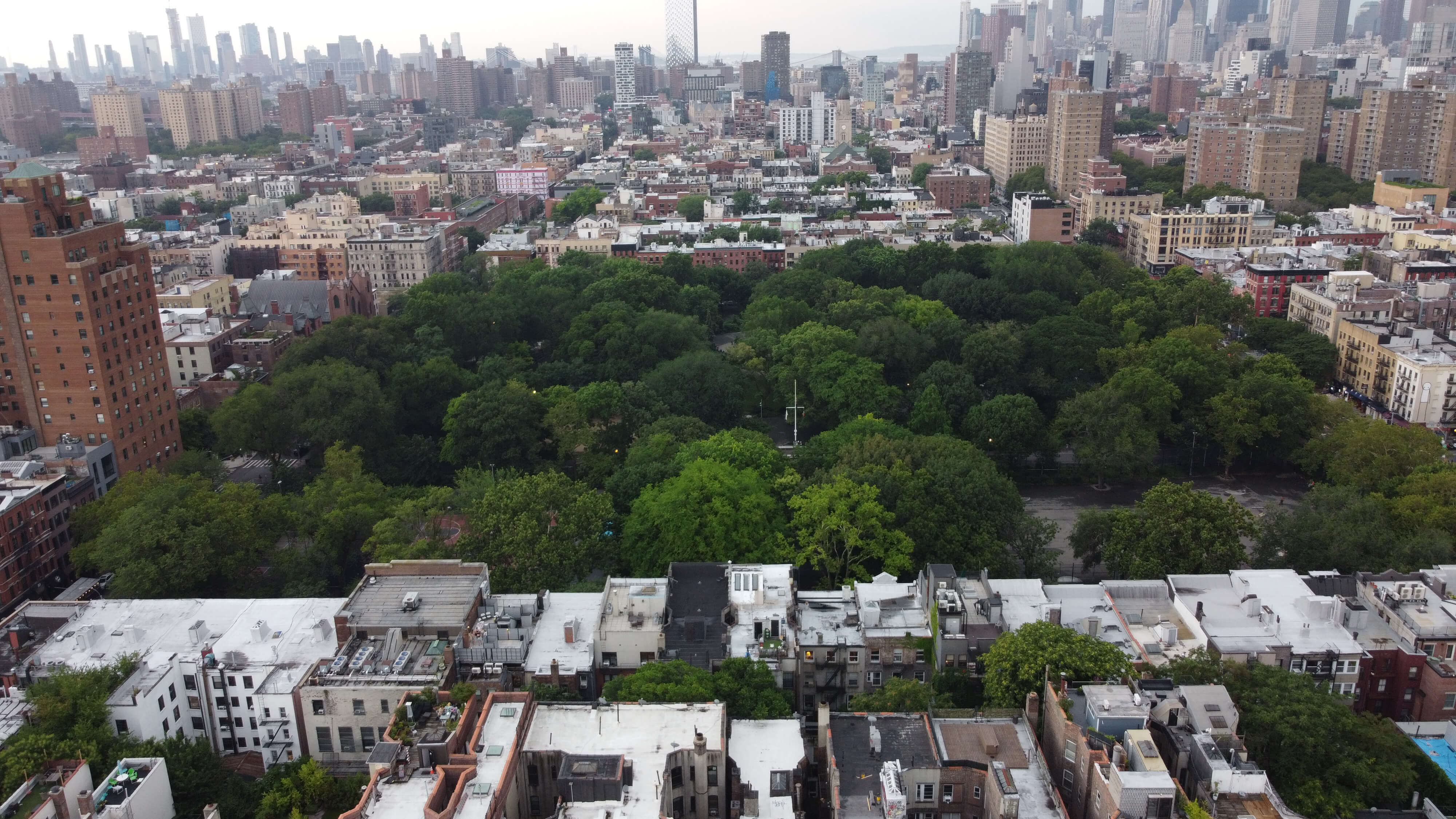 View of Alphabet City, New York