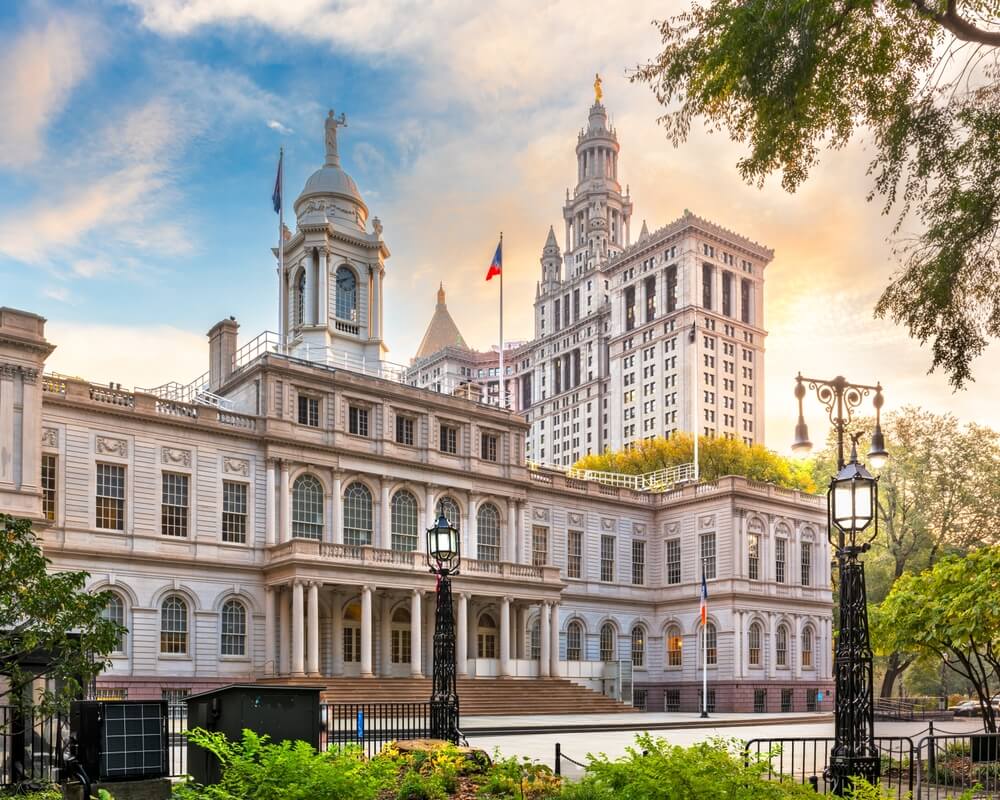 View of Civic Center, New York