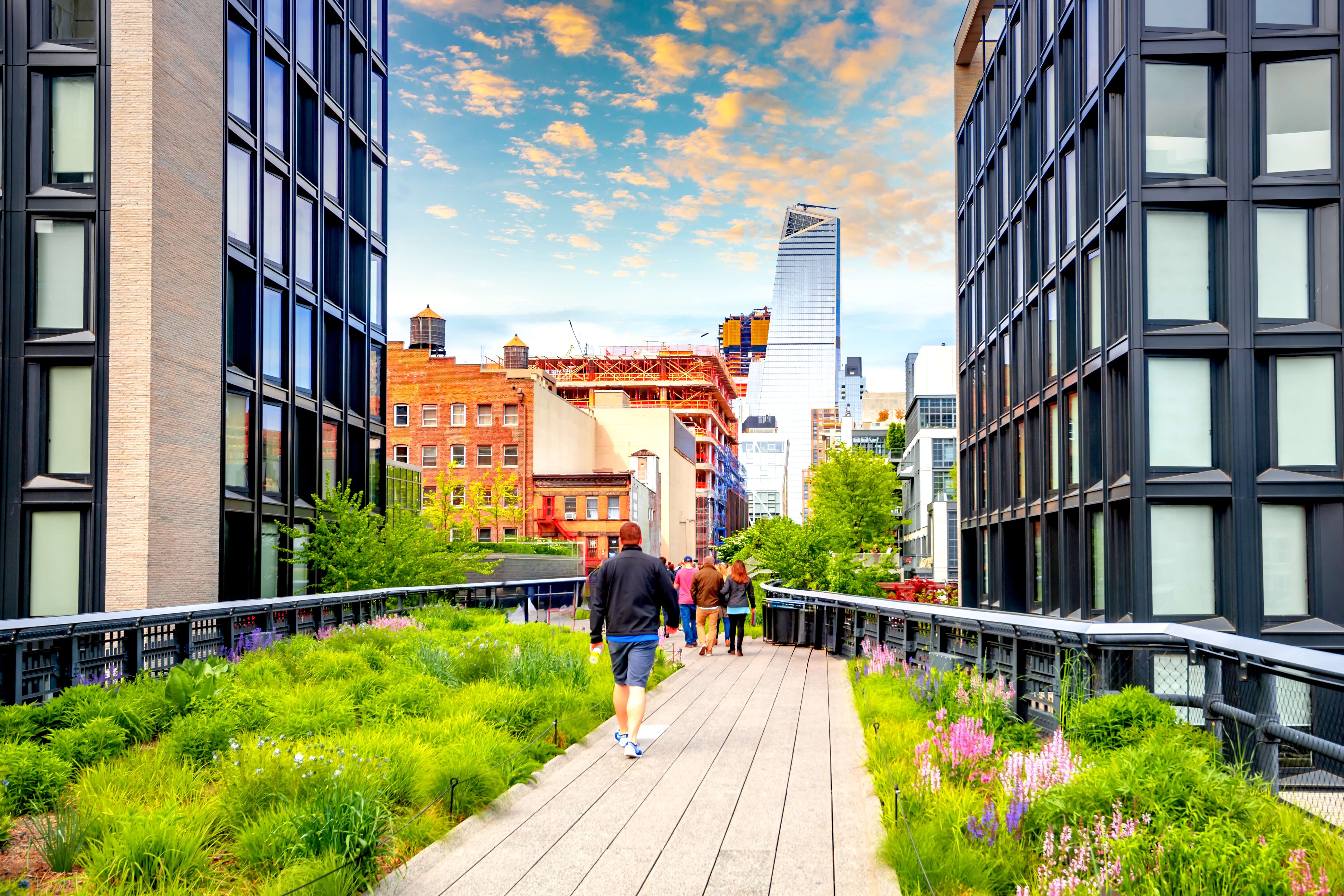 View of High Line, New York