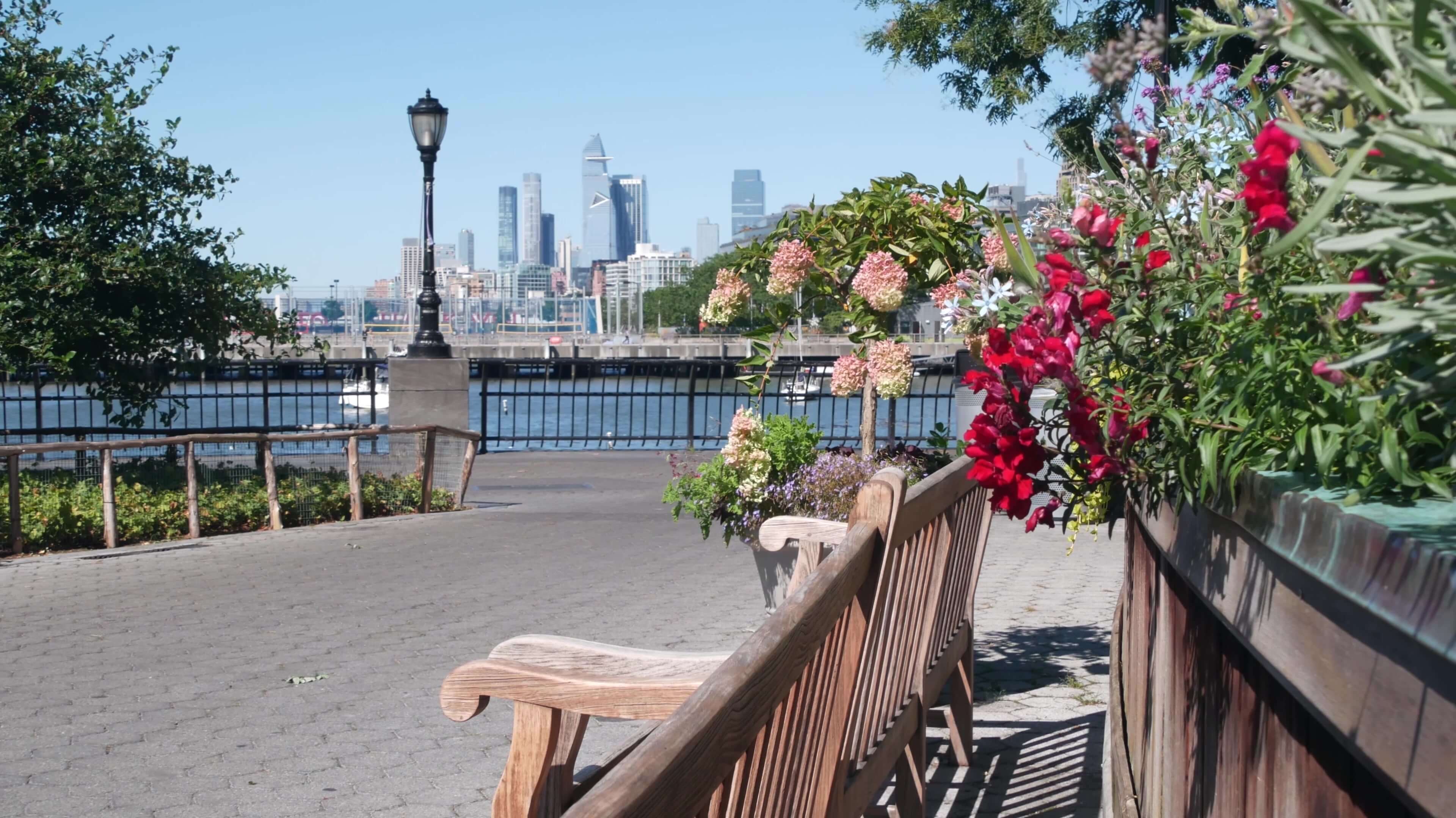 View of Hudson Square, New York