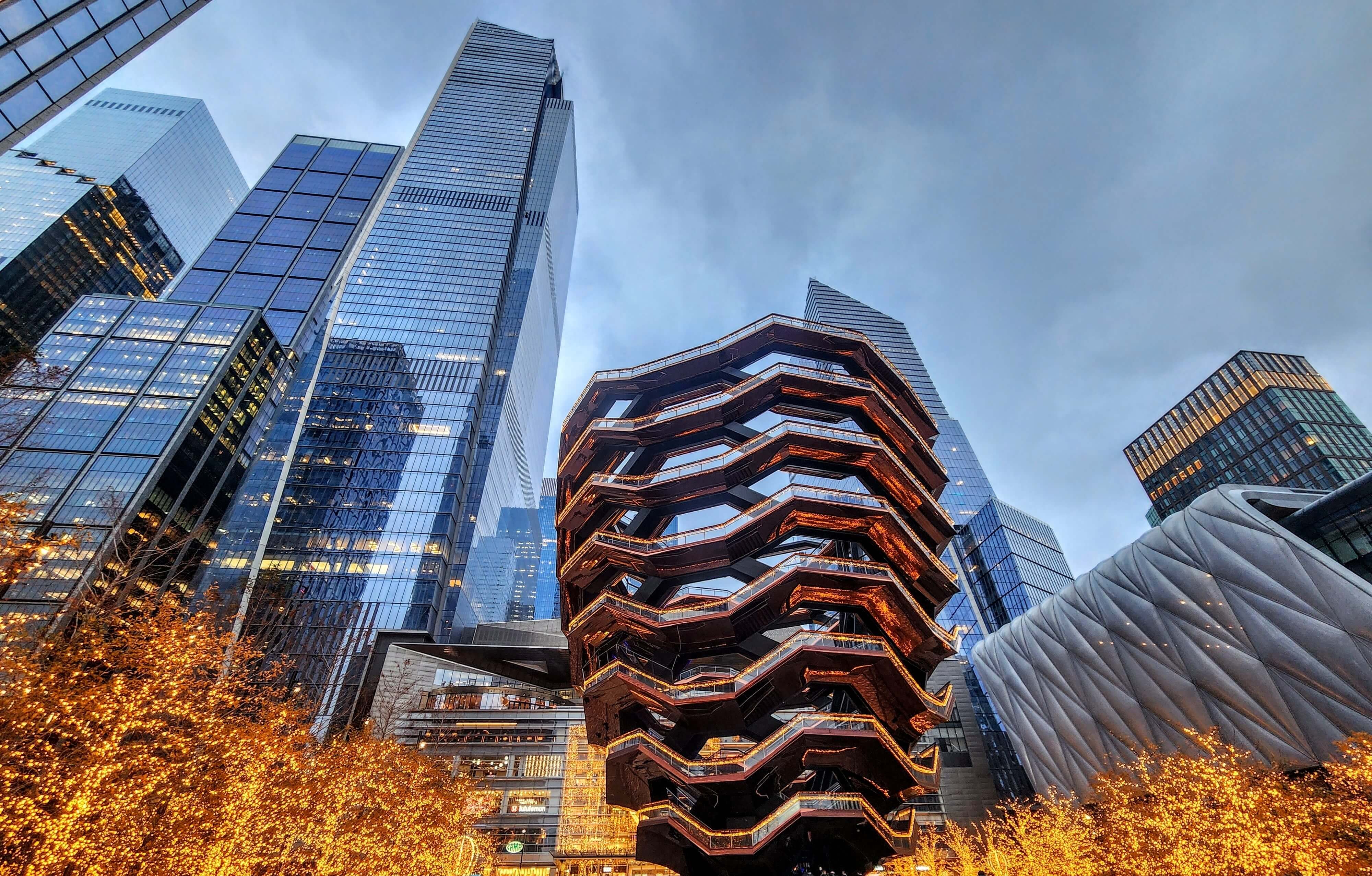 View of Hudson Yards, New York